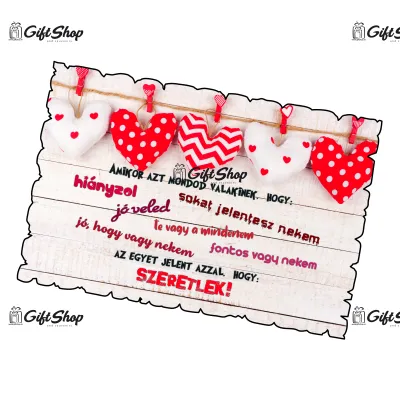 Mgs053-magnet frigider-szeretlek